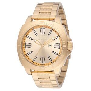 Invicta Speedway Quartz Gold Dial Men's Watch 46 mm